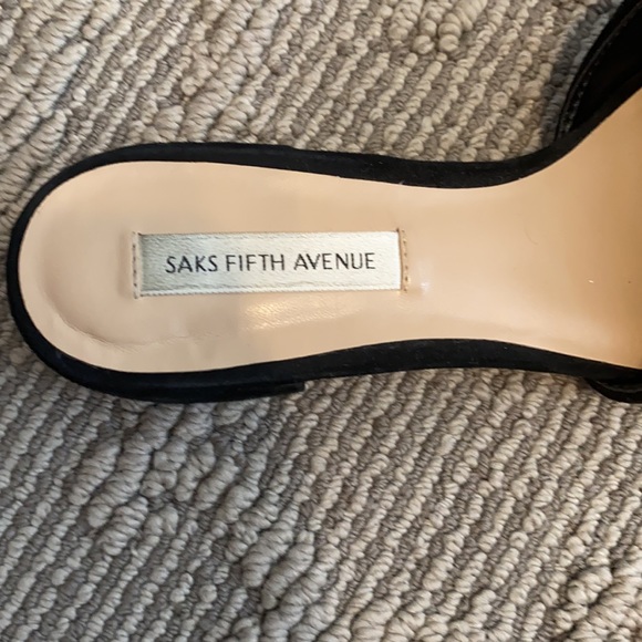 Black Ruffle Mule - Picture 2 of 3